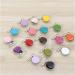 LIXBD 17pcs Round Metal Pacifier Clips | Durable Metal Holder Clips for Pacifiers & Dummies - International Shipping Available - Buy Online on GoSupps.com
