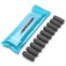 Amope Pedi Electronic Foot File Replacement Roller Heads - Pack of 10 | Extra Coarse Refills with Diamond Crystals - Buy Online on GoSupps.com
