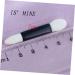 HAPINARY 50pcs Brush Eyeshadow Sponges Ladies Suits Eye Shadow Women Eyeshadow Brush Travel Lipstick Oval M White - Buy Online on GoSupps.com