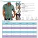 Men's Sky Blue Linen Short-Sleeve Henley Shirt - Reversible Collar Loose Fit Business Casual 3XL - Buy Online on GoSupps.com