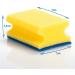 COM-Four 30x Universal Cleaning Sponge with Grip Cowl & Scouring Pad - Versatile Wet Flush Sponge - Color Mix (030 Pieces) | International Shipping Available - Buy Online on GoSupps.com