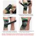 Adjustable Knee Support - 2 Piece Sports Knee Sleeve for Men & Women | Relieves Pain from Meniscal Tear Arthritis & Tendon Inflammation - Ideal for Running Climbing & Weightlifting (Black L) - Buy Online on GoSupps.com