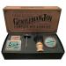 Gentleman Jon Complete Wet Shave Kit | Includes 6 Items: One Safety Razor, One Badger Hair Brush, One Alum Block, One Shave Soap, One Stainless Steel Bowl and Five Razor Blades