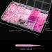 3D Pink Pearl Nail Charms - Assorted Hearts Butterflies Bows & Stars for DIY Manicure Crafts - S3-Pink - Buy Online on GoSupps.com