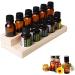 Mknzome essential oil display stand 11 holes aromatherapy oils wood wear frame holder organizer multifunction gift for nail polish fragrance oils essential oils stain and lipstick #5