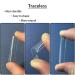 1000 PCS No C Curve XXL Extra Long Square Flat Nail Tips - Clear & Natural | False Nails for Acrylic & DIY Nail Art - Buy Online on GoSupps.com