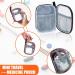 Portable Pill Bottle Organizer & First Aid Kit Bag - Red | Travel & Home Medicine Storage Solution - Buy Online on GoSupps.com