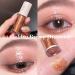 Bekoeen 5 PCS Liquid Glitter Eyeshadow Set - Korean Makeup for Bling Pigmented Eyes | Long Lasting, Quick Drying Formula with Loose Glitter Glue - Buy Online on GoSupps.com