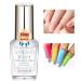 SAVILAND Base Top Coat Nail Polish: 2 in 1 Clear Quick Dry Nail Polish Long Lasting Fingernail Toe Polish Color Protection Resists Smudging Chipping Fading Shine Finish Polish for Salon Home Nail Art