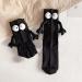 Ann Seeson Couple Holding Hands Socks - Funny Lovelink Socks with Magnetic Suction 3D Doll Couple Design - 2pcs Mix - Buy Online on GoSupps.com
