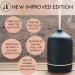 Ajna Ceramic Essential Oil Diffuser - 3-in-1 Aromatherapy Device for Home & Office - 250ml Carbon - Easy to Use - Buy Online on GoSupps.com