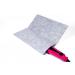 Glamza Hair Straightener Mat & Pouch - Made from Heat Resistant Safety Felt - Ideal for Home & Travel (Light Grey) - Buy Online on GoSupps.com