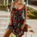 ToddlBy 2023 Summer European and American New V Neck Printed Sling Waist Dress Evening Dresses plus Size Gn2 Large - Buy Online on GoSupps.com