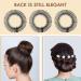 Clear Full Circle Stretch Comb Headband Set for Women - 3pcs Tooth Flexible Plastic Comb - Buy Online on GoSupps.com