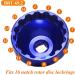 Aongch 16-Notch Bottom Bracket & Cassette Freewheel Removal Tool - Blue | Fits Shimano, SRAM, Chris King, Campagnolo | 44mm Centerlock Tool - Buy Online on GoSupps.com