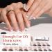 LitBear French Manicure Press On Nails Kit - 60 Pcs, Pre-Applied Jelly Glue, Salon-Quality Results in Minutes, Long-Lasting, 12 Sizes for Women - Buy Online on GoSupps.com