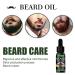 Beard Enhance Oil - Accelerate Hair Growth Serum & Beard Care | 2-Piece Set for Men Mustache & Beard Growth Gifts - Buy Online on GoSupps.com