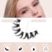 Anime Eyelashes Spiky Clear Band - 12 Pairs Pack for Japanese & Korean Manga Lash Look - Buy Online on GoSupps.com