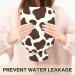 Hot Water Bottles with Brown White Cow Cover 2L Pain Relief & Bed Warmer for Women & Adults - Buy Online on GoSupps.com
