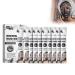 Dyceittdia Purifying Mask 10-piece Marine Mud Mask Applicator Mask Moisturising Mask Cleanses Pores Brightens Skin Diminishes Fine Lines