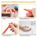 Edible Food Coloring Pens 10Pcs - Fine & Thick Tip Gourmet Writers for Cookies, Cakes & Easter Eggs - Food Grade Markers for Baking & Decorating - Buy Online on GoSupps.com