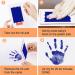 Nabance Inkless Hand & Footprint Kit - 3 Blue Baby Handprint Ink Pads | Non-Toxic Pet Paw Print Imprint Kit for Family Keepsake - Buy Online on GoSupps.com