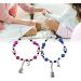 Kuaiyiju Couples Guitar Charm Bracelets - Adjustable Pearl Jewelry for Friendship & Fashion - Buy Online on GoSupps.com