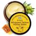 Elrisme Grass-Fed Beef Tallow for Skin: Organic Whipped Tallow and Honey Balm - Face Moisturizer & Body Cream - Deep Hydrating & Nourishing - Raw Wild Honey Beeswax & Vitamin E 2.3 Oz
