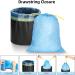 VacFreKep 4 Gallon Size Small Kitchen Drawstring Trash Bags Heavy Duty Tasteless Strong and Black Garbage Bags (100 Count Bulk) - Buy Online on GoSupps.com