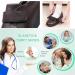 Shop Women's Adjustable Breathable Non-Slip Diabetic Leather Shoes - Extra Wide Walking Sneakers for Moms | Ideal Mother's Day Gift - Size 6.5 Black - Buy Online on GoSupps.com