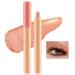 Eyeshadow Stick Waterproof Glitter Shimmer Eye Shadow Pen Long-Lasting Cream Blush Stick Quick-Drying Highlighter #003