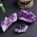 Crystal Natural Raw Amethyst Cluster Purple Crystal Cluster Quartz Cluster DIY Jewelry Raw Stone Specimen Home Decoration Crafts Crystal Cluster - Buy Online on GoSupps.com