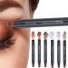 6 Colors Glitter Eyeshadow Stick Set Cream Eye Shadow Pencil Shimmer Glitter Pearl Eye-Shadow Stick Waterproof Eye Shadow Pencil Crayon Brightener Makeup for Girls - Buy Online on GoSupps.com