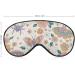 Retro Flower Moth Sleeping Mask | Adjustable Spider Web Eye Cover for Men Women & Kids | Light-Blocking Sleep Mask for Halloween - Buy Online on GoSupps.com