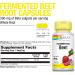 Solaray Fermented Beet Root Supplement | Athletic Performance & Heart Health Support | 100 Servings | 100 VegCaps - Buy Online on GoSupps.com