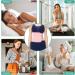 Organic Castor Oil Pack for Liver Health | Reusable Cotton Flannel for Waist & Neck | Soft Bio-Rizinus Oil Pack (Pink) - International Shipping Available - Buy Online on GoSupps.com