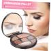 DECOMELODY 1 Piece Color Eyeshadow Palette Waterproof Matte Shimmer Eyeshadow For Any Skin Tone For Daily Makeup Special Occasions Pink - Buy Online on GoSupps.com