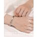 Jeracol Titanstahl Magnetic Hard Band for Women | Adjustable 3500 Gauss Magnetic Bracelet with Distance Tools | Silver Jewelry - Buy Online on GoSupps.com