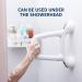 TAILI Suction Shower Grab Bar - Strong Hold for Elderly & Handicap - No Drilling - 240LBS Capacity - T-Shape Design - Buy Online on GoSupps.com