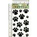 Umama Tattoos Cute Black Paws Foot Temporary Tattoo - Waterproof Transfer for Men and Women - 3D Removable Multicolor Design - 8x4 Inch - Buy Online on GoSupps.com