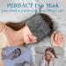 2 Pack Soothing Eye Masks for Sleep | Adjustable Cool Blackout Sleep Masks - Soft & Comfortable | No Gel No Eye Cups (Black Gray + Khaki - Buy Online on GoSupps.com