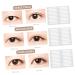 POPETPOP 30 Sheets Invisible Eyelid Sticker clear tape Fiber strip tool make up Korean Eyes Cosmetics Accessories shaping adhesive tape Eyelid Stickers double eyelid woman beauty products 2.7x0.4x0.1cm White - Buy Online on GoSupps.com