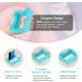 2-Pack Silicone Cup Cradle for Tumbler with Built-in Slot - Tumbler Holder for Crafts, Vinyl Decals, and Cup Alignment - Includes Felt Edge Squeegee - Buy Online on GoSupps.com