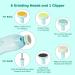 Baby Healthcare and Grooming Kit | 24-in-1 Electric Nail Trimmer Set | Nursery Care Kit | Toddler Nail Clippers | Medicine Dispenser | Infant Comb & Brush | Green 24 Piece Set - Buy Online on GoSupps.com