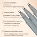 Double Tip Eyeliner | Ultra Fine Liquid Eyeliner for Eye Makeup Tear Bag Makeup Cosmetics Natural Lower Eyelash Eyeliner Quick Drying Liquid Eyeliner for Women Girls Shakven 01# Black Gray - Buy Online on GoSupps.com