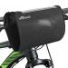 Wotow handlebar - waterproof weatherproof bicycle bag handlebar at the front reflective frame pocket bike with transparent waterproof touchscreen for e -bike MTB cyclists 3L (8.3*6.3*5.5in)