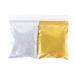(Gold + silver) 100g glitter glitter powder glitter powder glitter tinker glitter dust for mucus slime art crafts and nail art