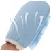 2pcs Exfoliating Gloves for Shower | Double-Sided Loofah | Blue & Pink - Remove Dead Skin & Enhance Your Skincare Routine - Buy Online on GoSupps.com