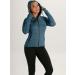 Icyzone Women's Sports Jacket Full Zip Running & Training Hoodie with Hood Long-Sleeved Fitness Jacket for Winter - Size S Blue - Buy Online on GoSupps.com