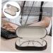 Shop Lifkomie Double-Layer Glasses Case - 2-in-1 Travel Container for Contact Lenses & Glasses - Multi-Purpose Storage | White & Pink 16x7x5.5cm - Buy Online on GoSupps.com